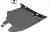 VAN WEZEL 4038435 Panelling, mudguard